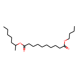 Sebacic acid, butyl 2-heptyl ester
