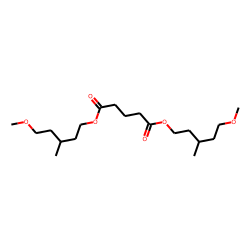 Glutaric acid, di(5-methoxy-3-methylpentyl) ester