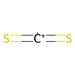 Carbon disulfide cation