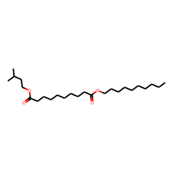 Sebacic acid, decyl 3-methylbutyl ester