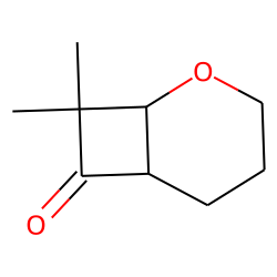 Bicyclo[2.4.0]octan-2-one, 3,3-dimethyl-5-oxa-