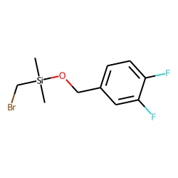 3,4-Difluorobenzyl alcohol, bromomethyldimethylsilyl ether