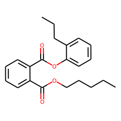 Phthalic acid, pentyl 2-propylphenyl ester