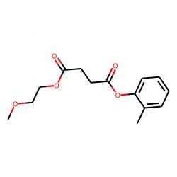 Succinic acid, 2-methylphenyl 2-methoxyethyl ester