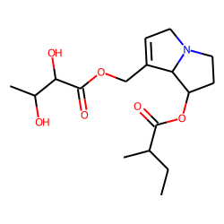 7-(2-Methylbutyryl)-9-(2,3-dihydroxybutyryl) retronecine