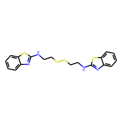 Disulfide, bis[n(benzothiazol-2-yl)-2-aminoethyl]