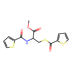 L-Cysteine, N,S-bis(2-thienylcarbonyl)-, methyl ester