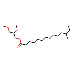 Glycerol, 2,3-dimethyl, 1-(12-methyltetradecanoate)