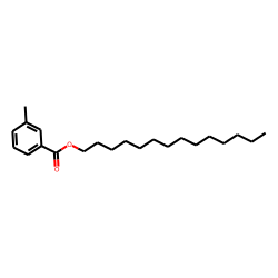 m-Toluic acid, tetradecyl ester