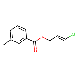 m-Toluic acid, 3-chloroprop-2-enyl ester