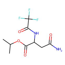 Asparagine, N-trifluoroacetyl, 1-methylethyl ester