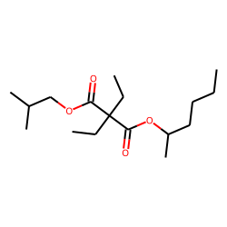 Diethylmalonic acid, 2-hexyl isobutyl ester