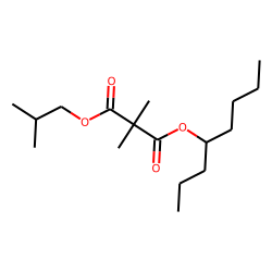 Dimethylmalonic acid, isobutyl 4-octyl ester
