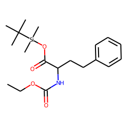Homophenylalanine, ethoxycarbonylated, TBDMS