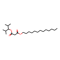 Malonic acid, 2,4-dimethylpent-3-yl tridecyl ester