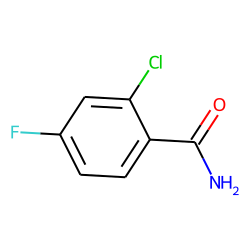 2-Chloro-4-fluorobenzamide