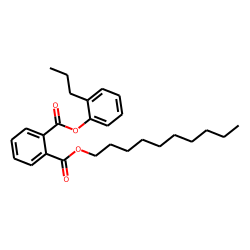 Phthalic acid, decyl 2-propylphenyl ester