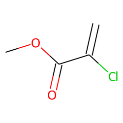 2-Propenoic acid, 2-chloro-, methyl ester