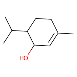 2-Cyclohexen-1-ol, 3-methyl-6-(1-methylethyl)-, cis-