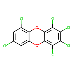 Dibenzo-p-dioxin, 1,2,3,4,6,8-hexachloro