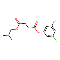 Succinic acid, 3,5-dichlorophenyl isobutyl ester