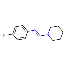 Methanimine, 1-(1-piperidinyl), N-(4-bromophenyl)