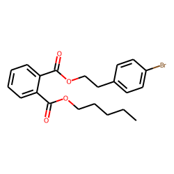 Phthalic acid, 2-(4-bromophenyl)ethyl pentyl ester