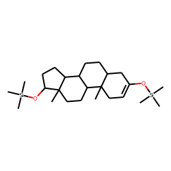 17«alpha»-hydroxy-5«beta»-androstan-3-one (2-enol), per-TMS
