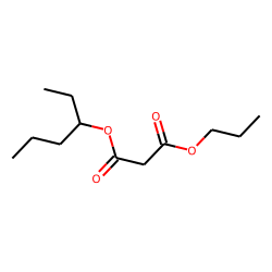 Malonic acid, 3-hexyl propyl ester