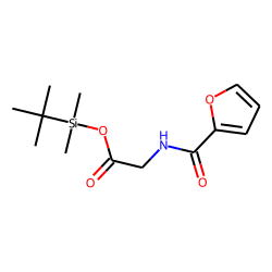 N-2-Furoylglycine, tert-butyldimethylsilyl ester
