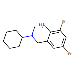 Benzenemethanamine, 2-amino-3,5-dibromo-N-cyclohexyl-N-methyl-