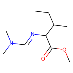 L-Isoleucine, N-dimethylaminomethylene-, methyl ester