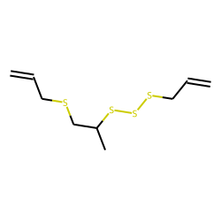 7-methyl-4,5,6,9-tetrathia-1,11-dodecadiene