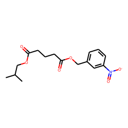Glutaric acid, isobutyl 3-nitrobenzyl ester