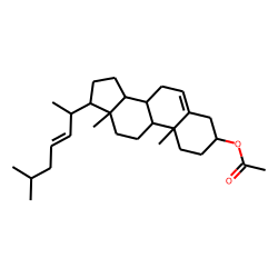 22-Dehydrocholesterol (Z) acetate