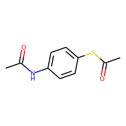 4-Aminothiophenol, N,S-diacetyl-