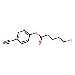 5-Chlorovaleric acid, 4-cyanophenyl ester