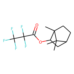 Borneol, pentafluoropropionate