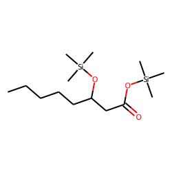 3-Hydroxyoctanoic acid, di-TMS