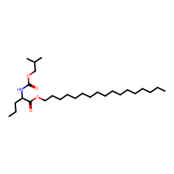 L-Norvaline, N-isobutoxycarbonyl-, heptadecyl ester