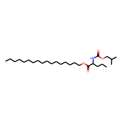 l-Norvaline, N-isobutoxycarbonyl-, heptadecyl ester