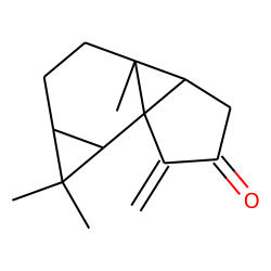 1,1,3a-Trimethyl-6-methylene-5-oxo-1,1a,2,3,3a,3b,4,-5,6,6b-decahydrocyclopenta[2,3]cyclopropa[1,2-a]cyclopropa[c]benzene
