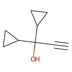 2-Propyn-1-ol, 1,1-dicyclopropyl-