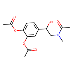 Acetamide, N-[2-[3,4-bis(acetyloxy)phenyl]-2-hydroxyethyl]-N-methyl-