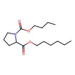 D-Proline, N-butoxycarbonyl-, hexyl ester