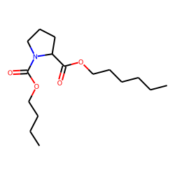 d-Proline, n-butoxycarbonyl-, hexyl ester