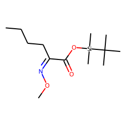2-Ketocaproic acid, MO TBDMS # 2