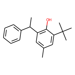 2-tert-Butyl-4-methyl-6-(a-methylbenzyl)phenol