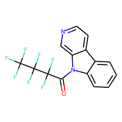 Norharmane, N-heptafluorobutyryl-