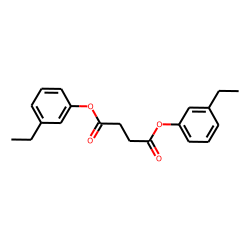 Succinic acid, di(3-ethylphenyl) ester
